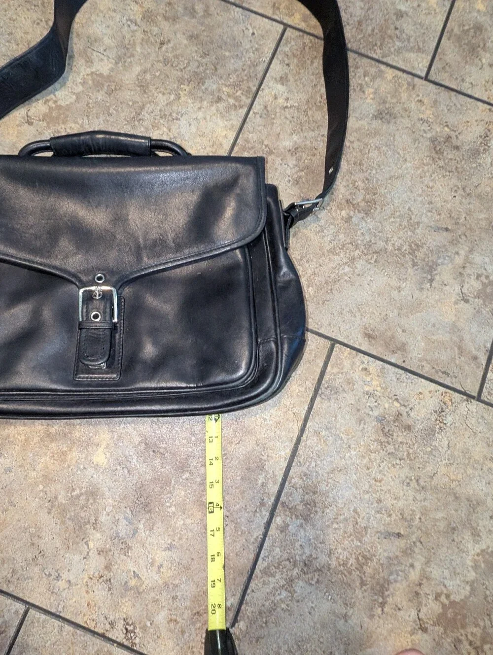 Coach Logan Leather Briefcase 5238